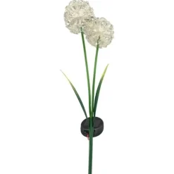 Solar Gartenstecker Allium weiß Höhe 70 cm
