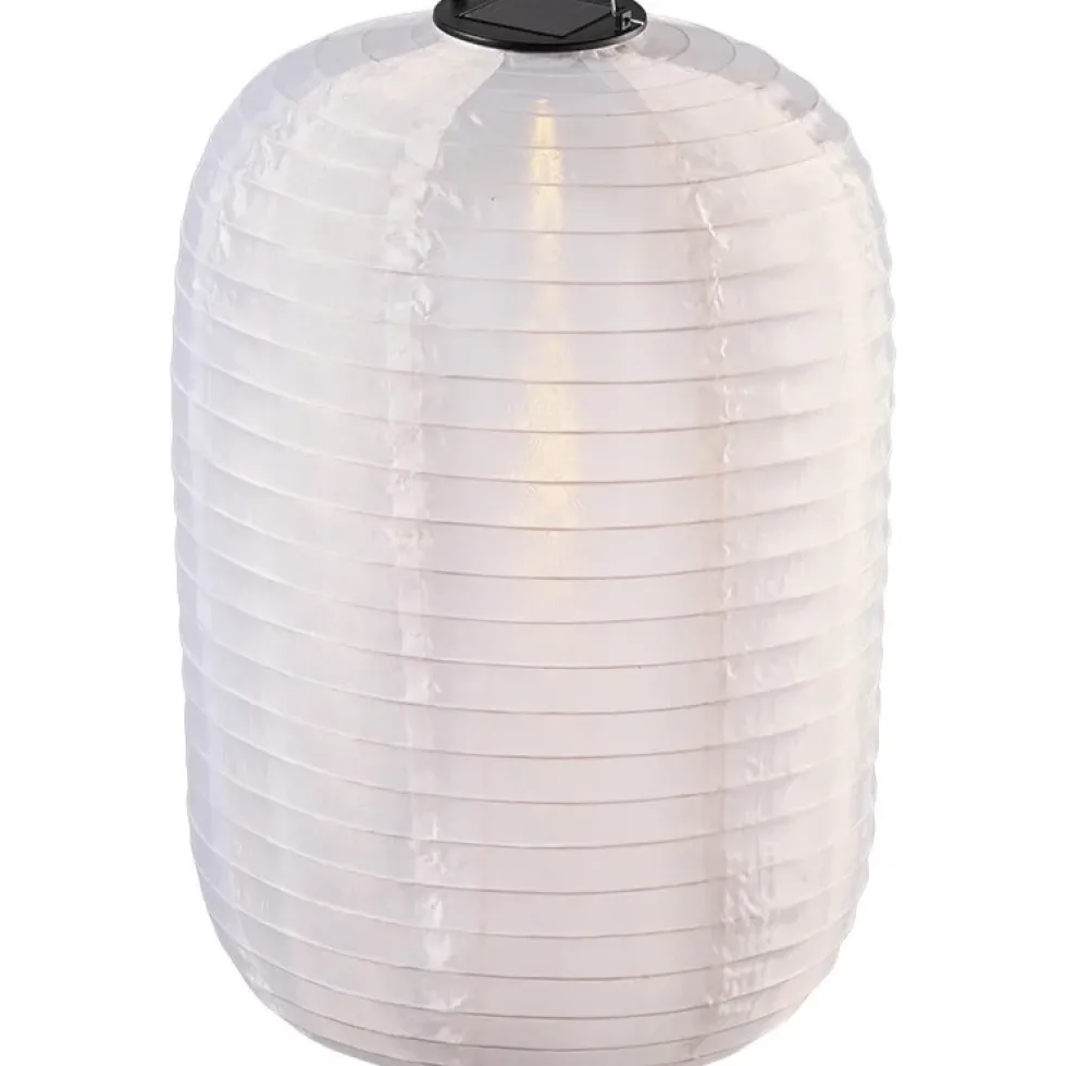 Solar-Lampions Weiß – 2er Set wetterfeste Outdoor-Gartenbeleuchtung