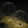 Solar LED Kugel schwarz