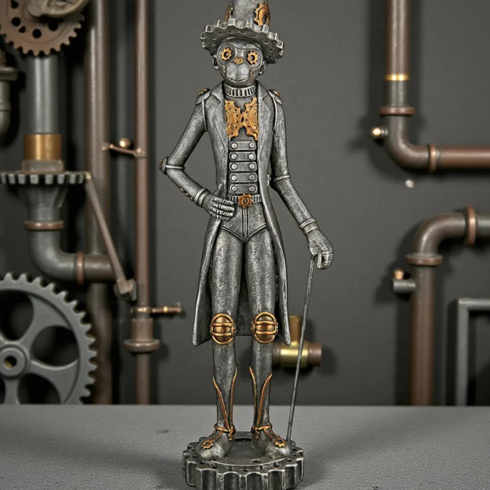 Steampunk Deko Figur Monkey Höhe 35 cm