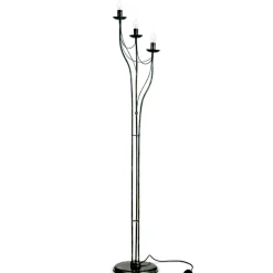 Stehlampe schwarz Metall VENEZIA 3-flammig