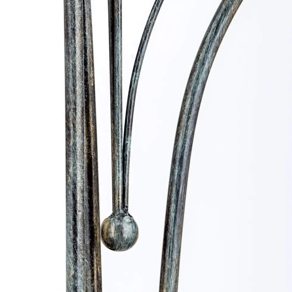 Stehlampe schwarz Metall VENEZIA 3-flammig