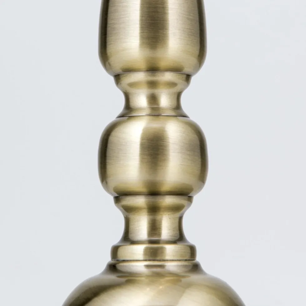 Stehlampe THEO messing antik Höhe 154 cm