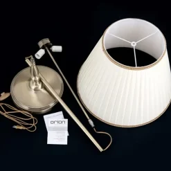 Stehlampe THEO messing antik Höhe 154 cm