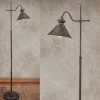 Stehlampe vintage FERARRA Höhe 154 cm
