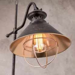 Stehlampe vintage FERARRA Höhe 154 cm