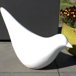 Steinfigur VOGEL L 51 cm