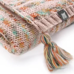 Strickdecke KIAN Magma rosé 130×170 cm