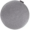 Stuhlkissen AVARO Magma grau ø 35 cm