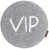 Stuhlkissen AVARO Magma “VIP” grau ø 35 cm