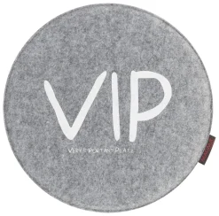 Stuhlkissen AVARO Magma “VIP” grau ø 35 cm