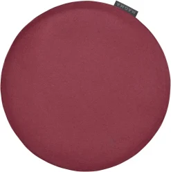 Stuhlkissen AVARO Magma weinrot ø 35 cm