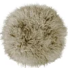 Stuhlkissen PAMINA Magma taupe ø 35 cm