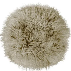 Stuhlkissen PAMINA Magma taupe ø 35 cm