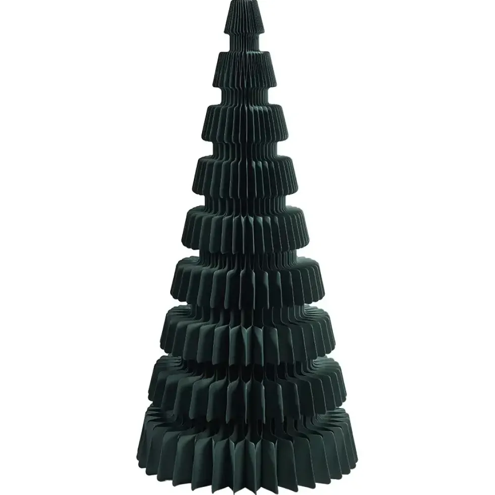 Tannenbaum Papier petrol