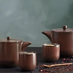 Teebecher 2er Set Rusty Red