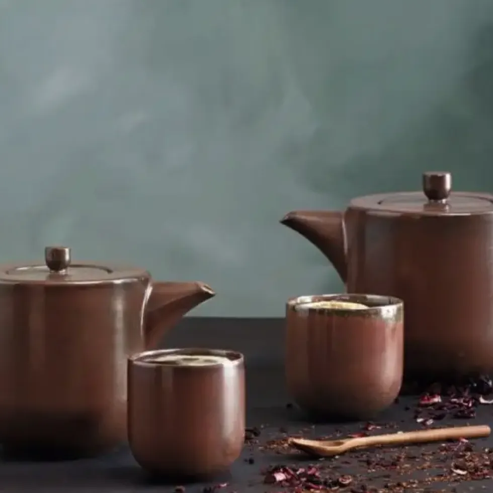 Teebecher 2er Set Rusty Red