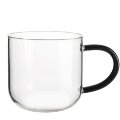 Teeglas mit Henkel ASA verschiedenfarbige Henkel 400 ml