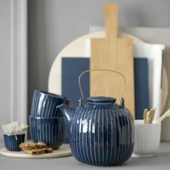Teekanne HAMMERSHOI Kähler indigo 1,2 l