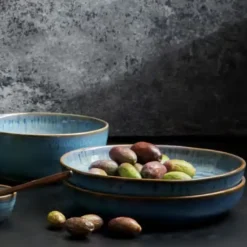 Teller ASA Blau Poke fusion Plate tamari D 22 cm