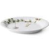 Teller HAMMERSHOI Kähler weiß mit Deko D 19 cm