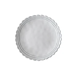 Teller Laura Ashley Geschirr Artisan white mit Wellenrand ø 20 cm
