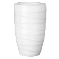 Thermobecher Porzellan Twisted ASA weiß 200 ml