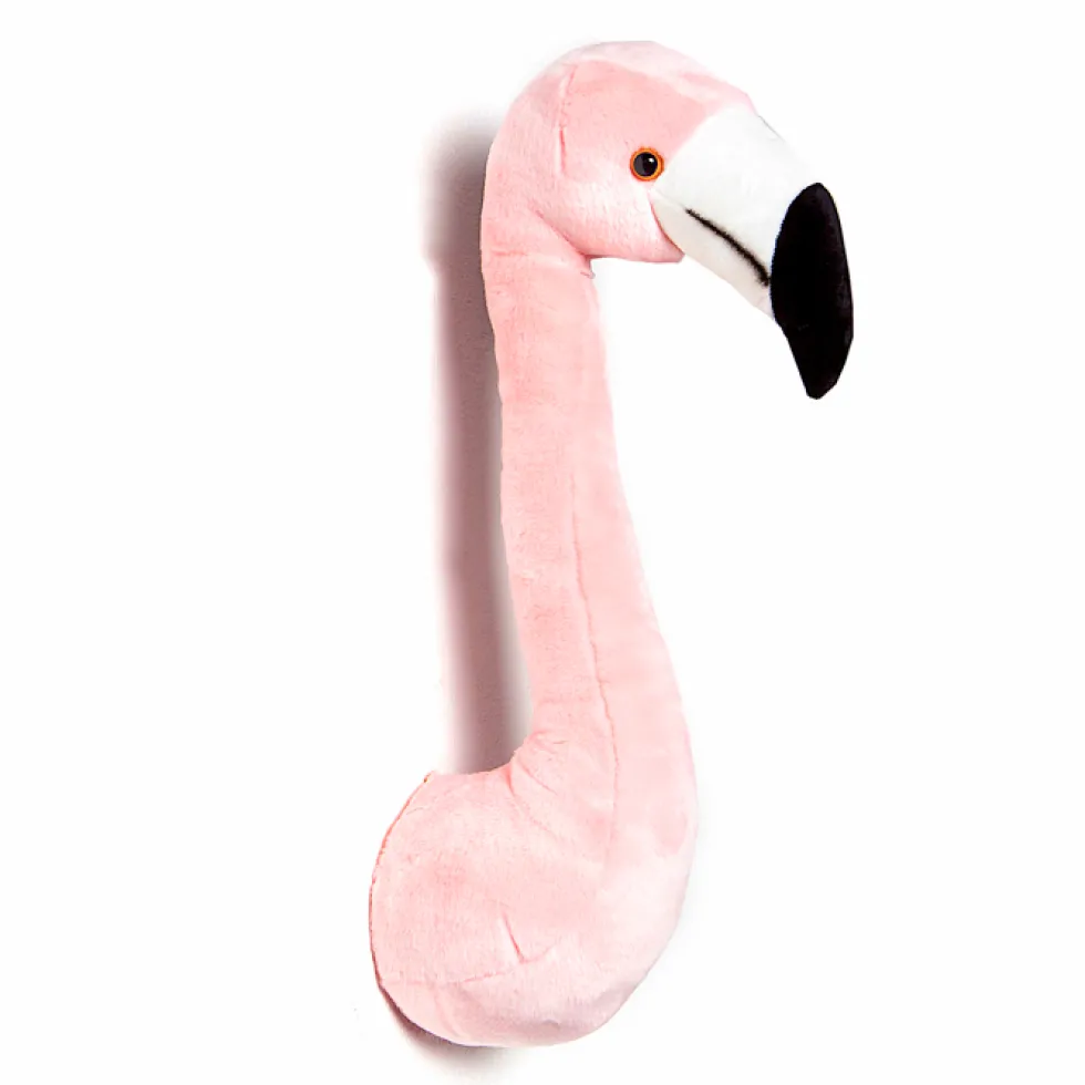 Tierkopf Flamingo SOPHIA Wild & Soft 51x13x28 cm