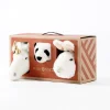Tierköpfe LOVELY BOX Wild & Soft 3er Set 18x34x14 cm