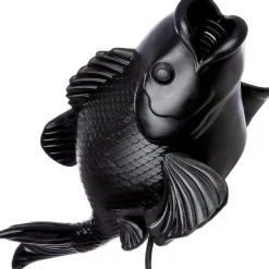 Tischlampe Fisch KOI schwarz L 51 cm