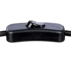 Tischlampe Fisch KOI schwarz L 51 cm