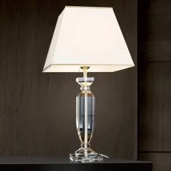 Tischlampe gold Phaedra Höhe 70 cm