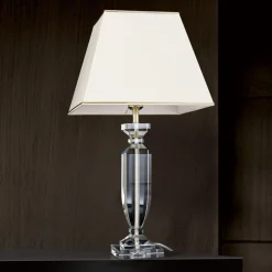 Tischlampe gold Phaedra Höhe 70 cm