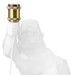 Tischlampe Gorilla weiß Höhe 41 cm