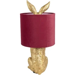 Tischlampe Hase gold Henry Höhe 43 cm