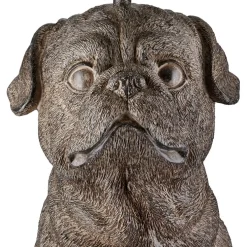 Tischlampe Hund Mops Casablanca Höhe 52 cm