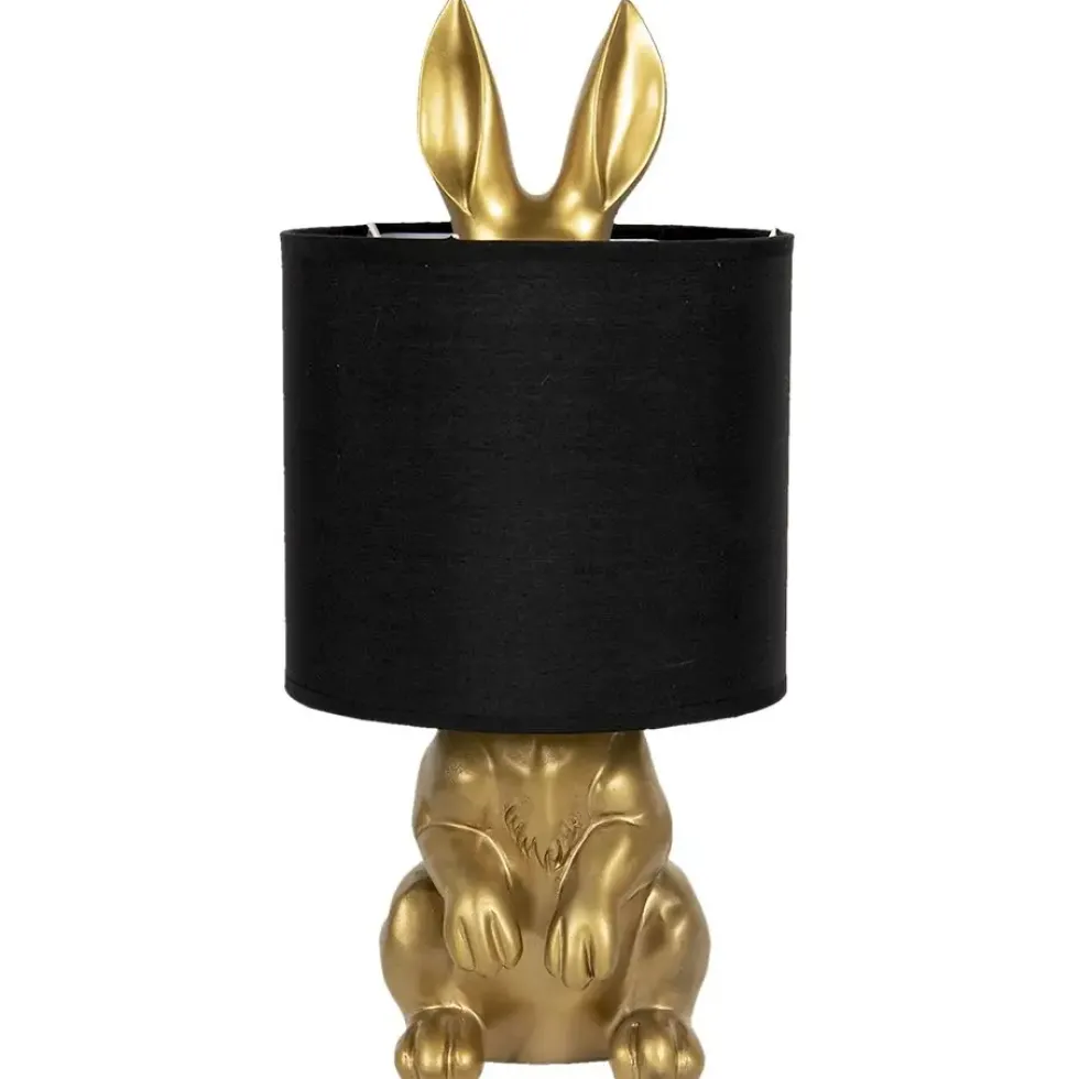 Tischlampe Kaninchen gold Carl Höhe 42 cm