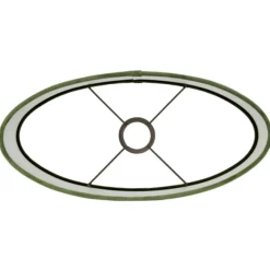 Tischlampe Turtle gold Höhe 57 cm