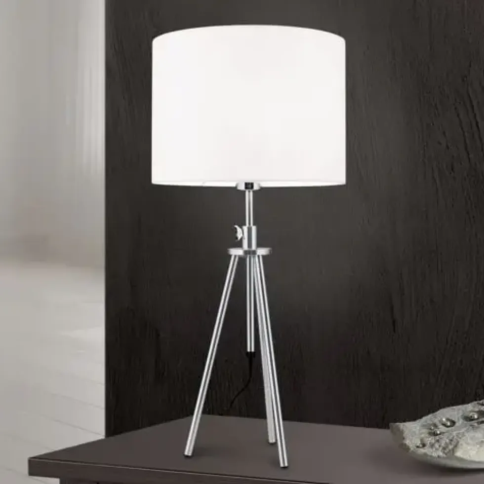 Tischlampe weiß Como