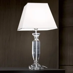 Tischlampe weiß Phaedra Höhe 70 cm