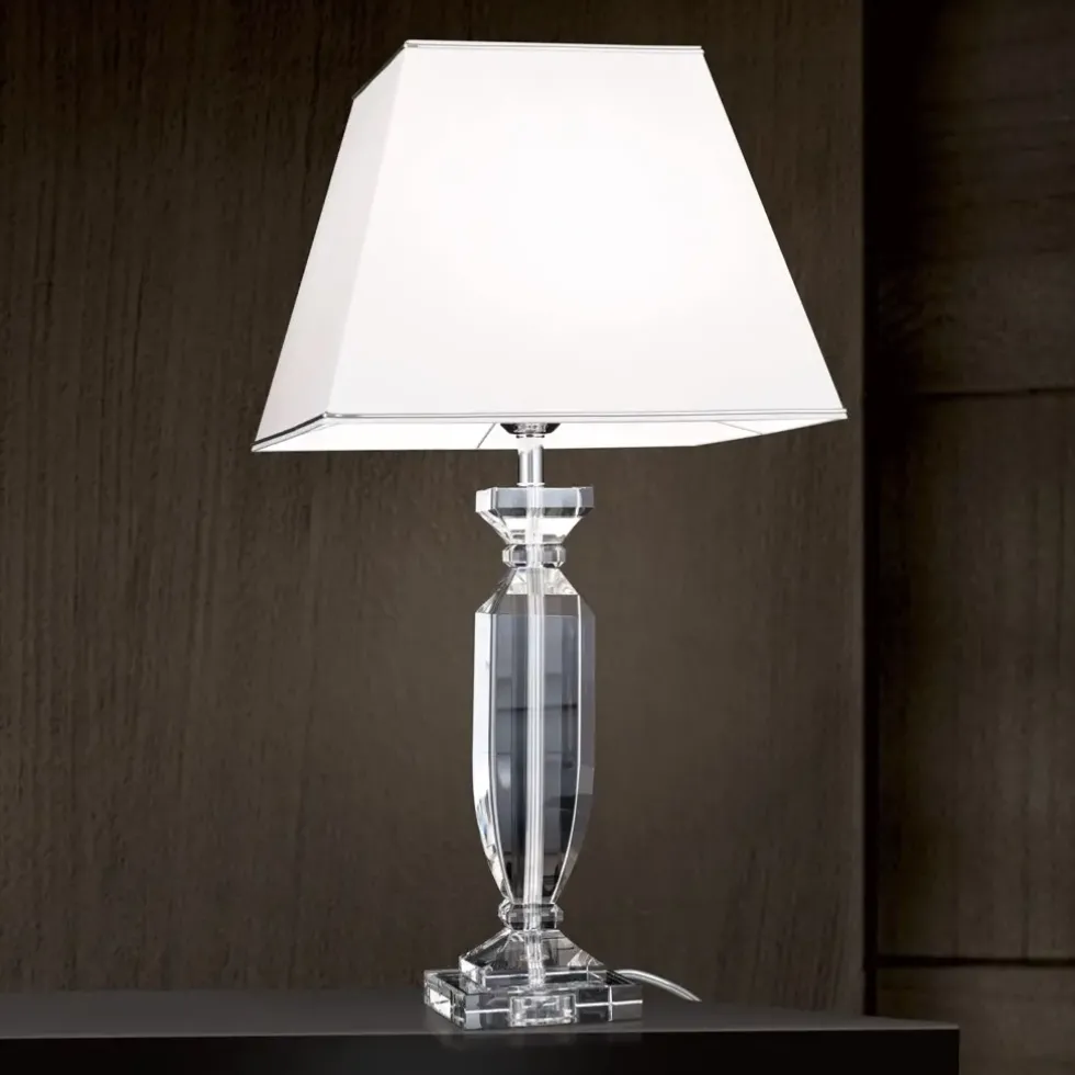 Tischlampe weiß Phaedra Höhe 70 cm