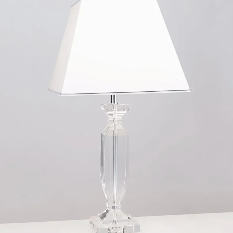 Tischlampe weiß Phaedra Höhe 70 cm