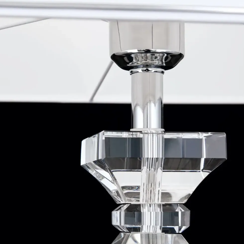 Tischlampe weiß Phaedra Höhe 70 cm