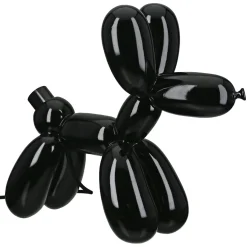 Tischleuchte Ballonhund schwarz Höhe 35 cm