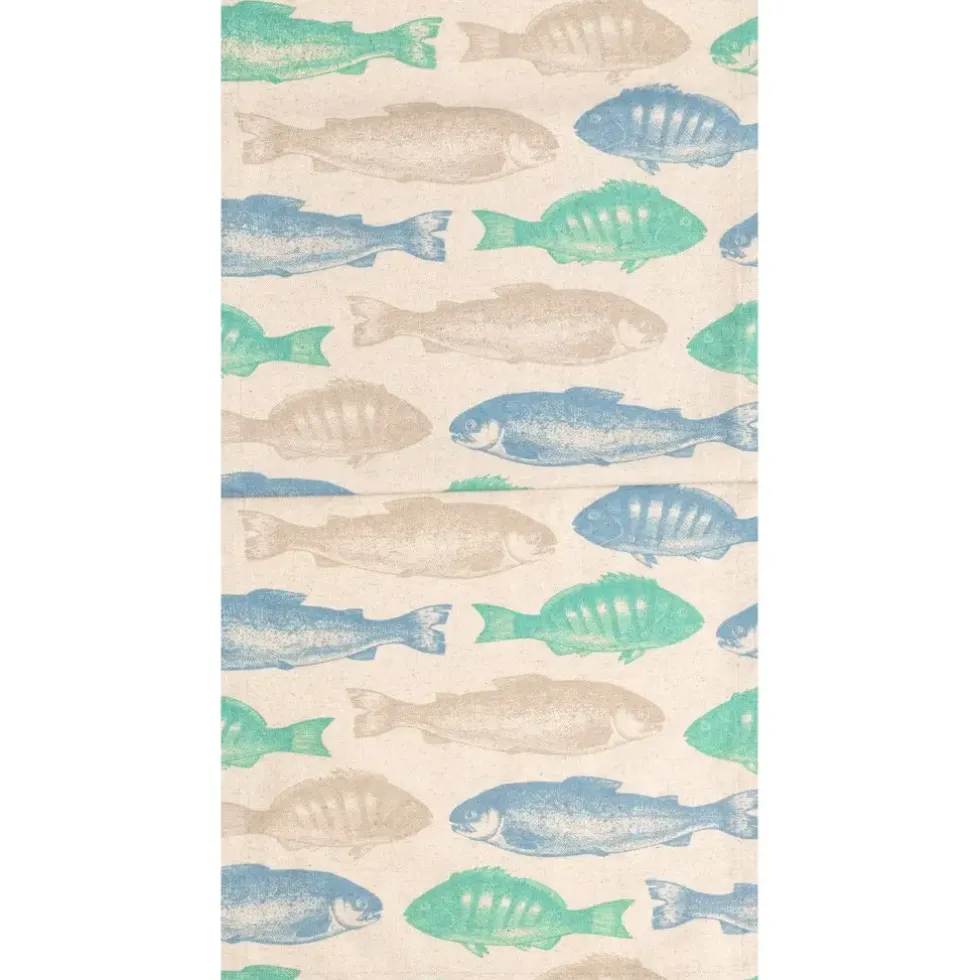 Tischläufer Magma Wellenzeit Fische 40×145 cm