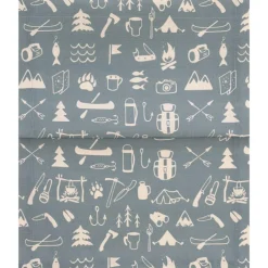 Tischläufer Outdoor Magma Camping Allover 40×145 cm