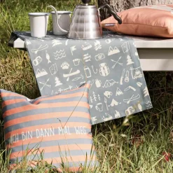 Tischläufer Outdoor Magma Camping Allover 40×145 cm
