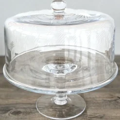 Tortenplatte mit Fuß Kaheku Glas Durchmesser 32 cm
