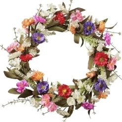 Türkranz Blütenkranz deko Peonien Blumen Durchmesser 45 cm