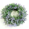 Türkranz Blumenkranz Lavendel Durchmesser 25 cm